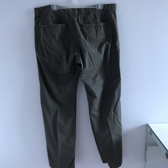 Calvin Klein Khaki Army Green Mens 100% Cotton Jeans - Picture 7 of 16